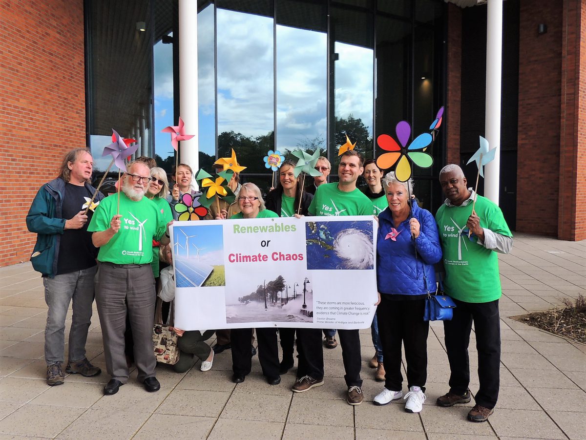 Supporting wind turbines in Leighton Buzzard