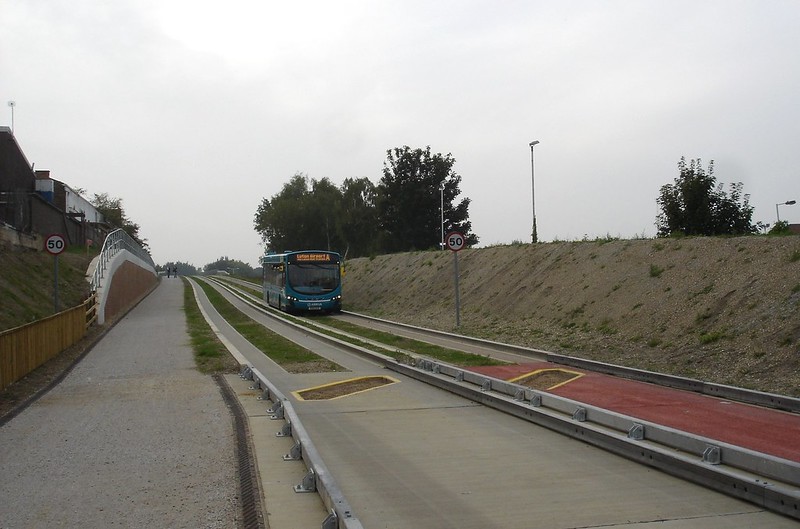 Improving transport links with the Luton-Dunstable Busway